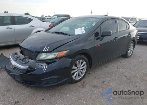 2012 Honda Civic Ex from USA, damaged, VIN 2HGFB2F82CH556728